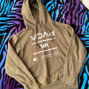 RVCA hoodie💚💚
